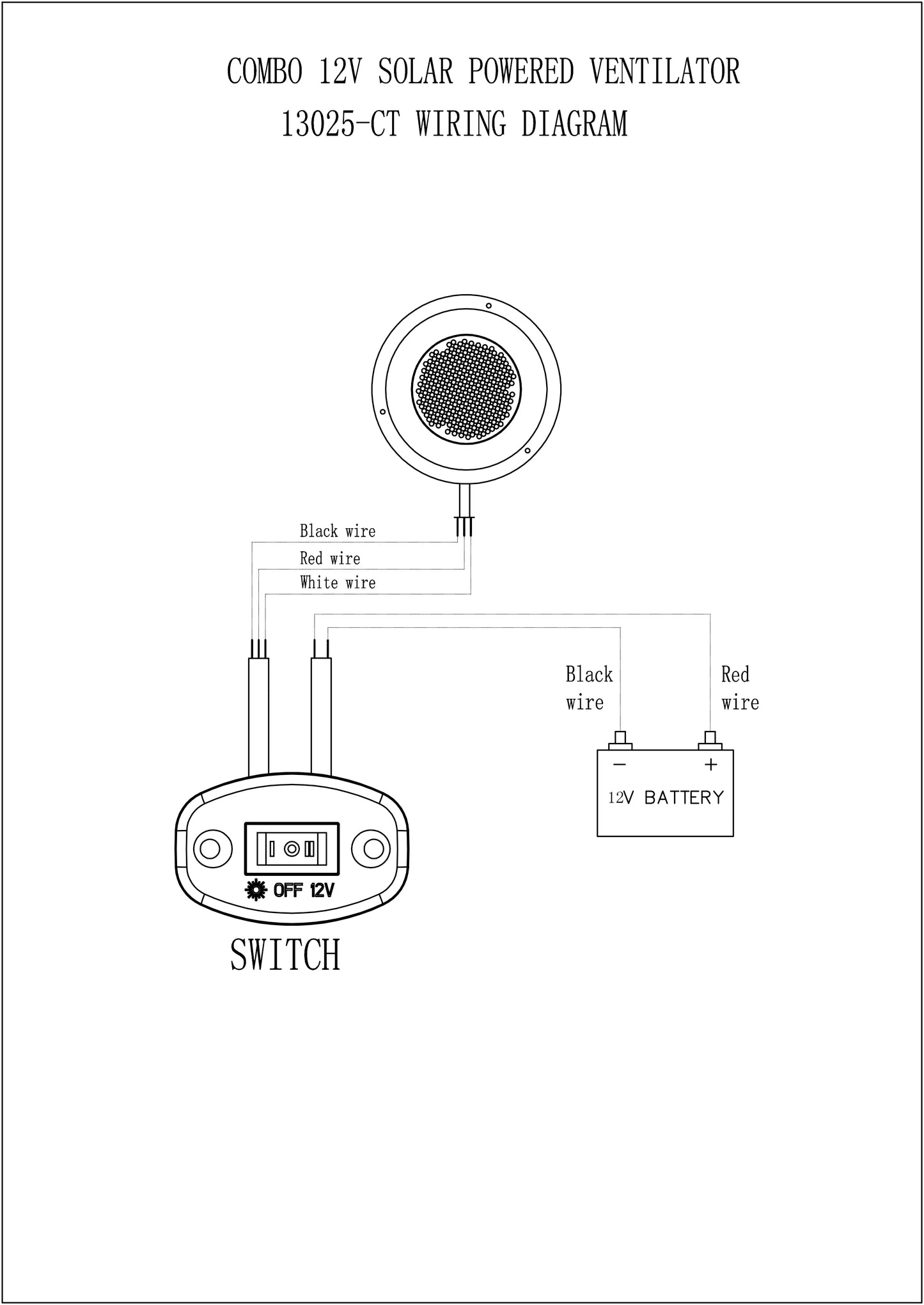 MARINE BOAT SOLAR POWERED STAINLESS STEEL VENTILATOR II