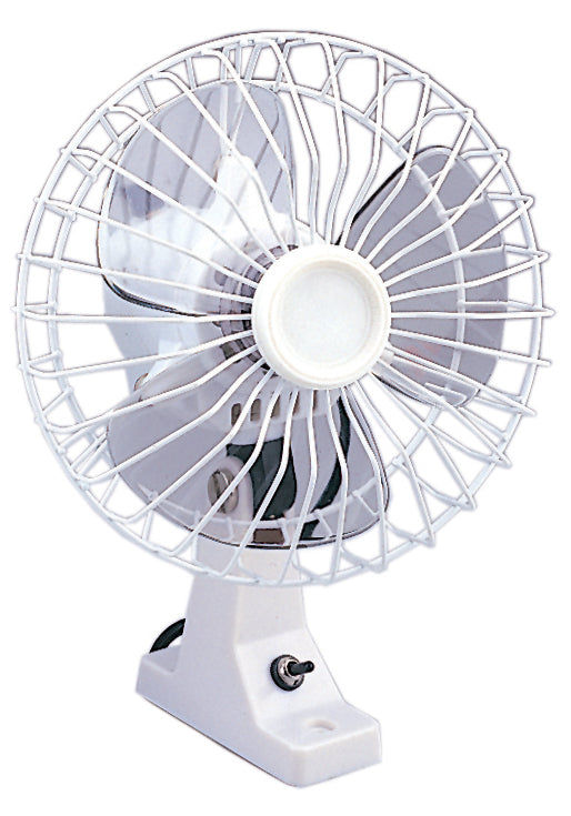 Pactrade Marine Boat TMC 12V Whisper Quiet Oscillating Fan 6" D Cabin And Galley