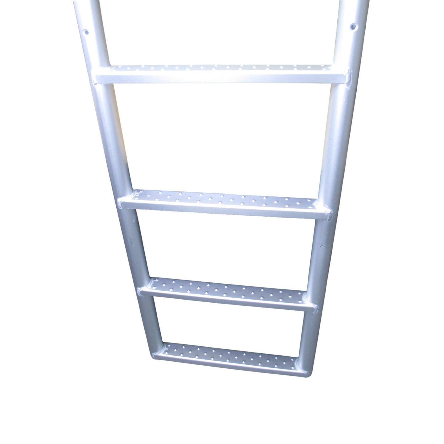 Pactrade Marine Stationary Fixed Dock Ladder Straight 4 Steps 21'' Wide For Seawalls Aluminum Capacity 750lbs