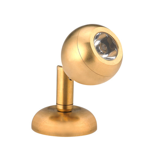 Pactrade Marine RV LED Swivel Brass Reading Light Interior Accessory