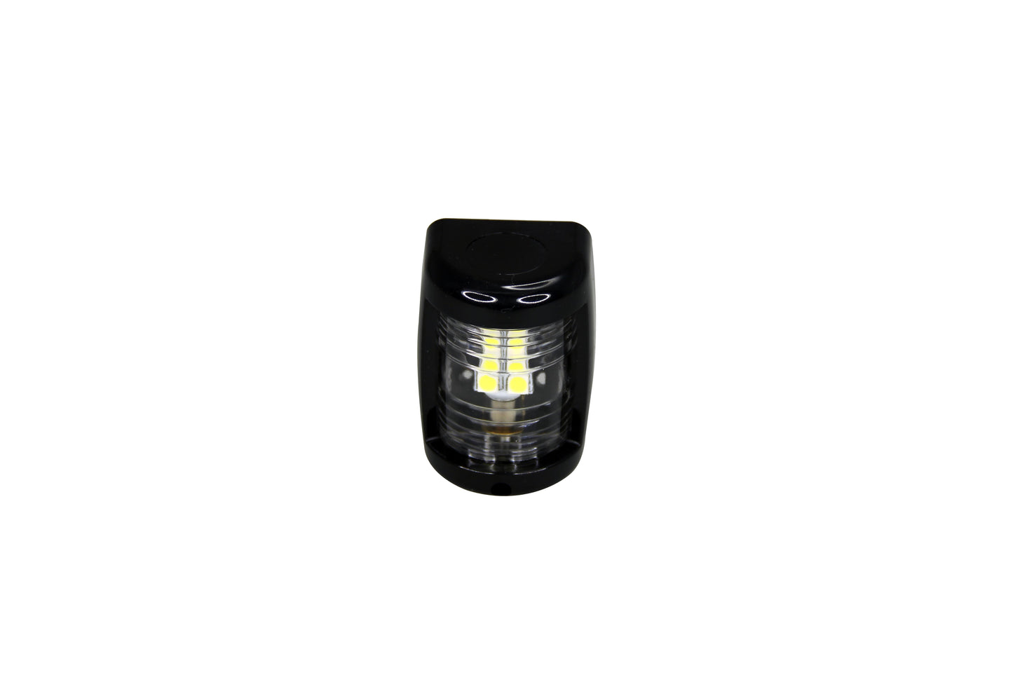 Pactrade Marine Boat Mini White Stern LED navigation Light 12v up to 2NM (Black)