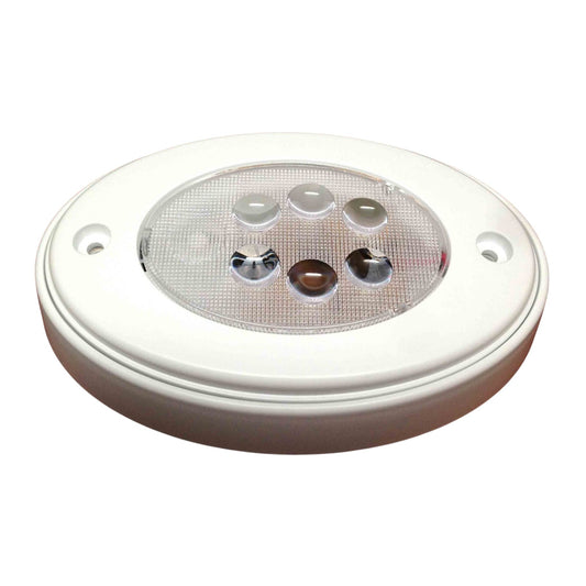 Pactrade Marine Boat LED Ceiling Light Interior Cabin Push On/Off Cool White