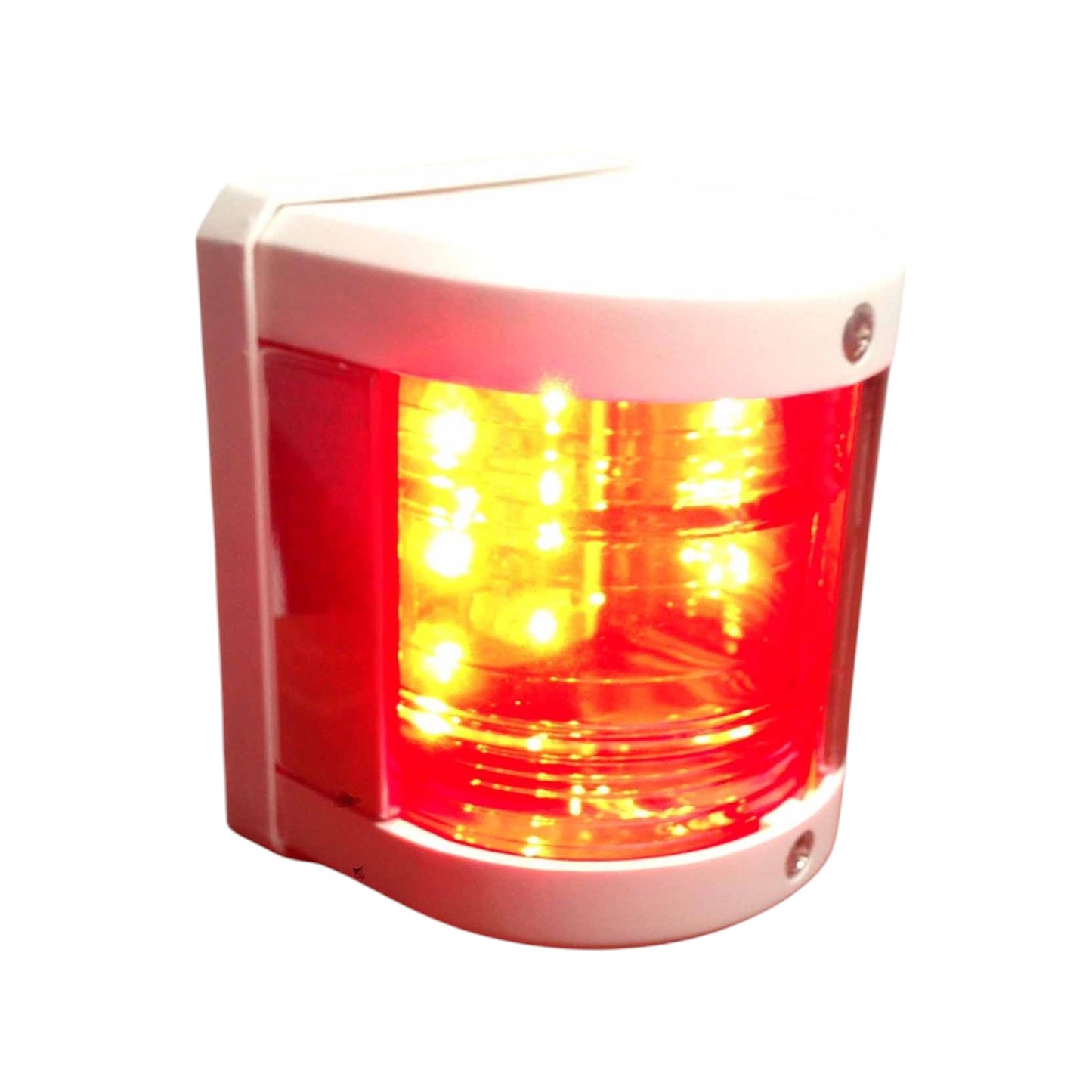 Pactrade Marine Boat Green Starboard And Red Port Side LED Navigation Light - White