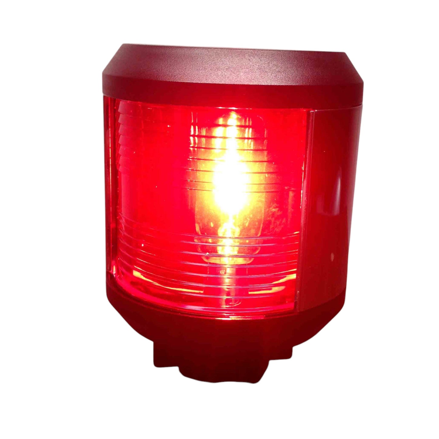 Pactrade Marine Large Red Port Navigation Light Waterproof 2 NM Boats Up to 20M