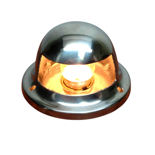 Pactrade Marine Boat Stern Light Stainless Steel Festoon, 12V, 3W, White