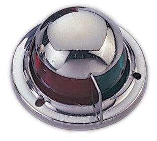 PactradeMarine Boat Navigation Bow Light Festoon Stainless Steel, Red and Green