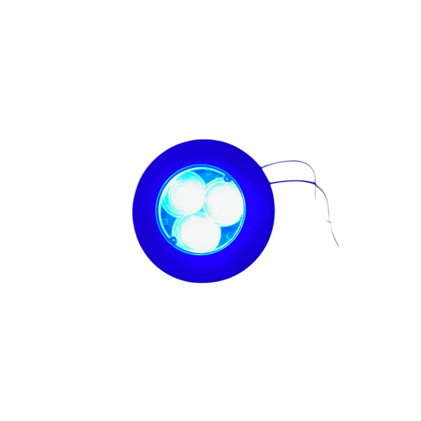 Pactrade Marine Boat LED 3 Blue Colored Round Courtesy Light ODM