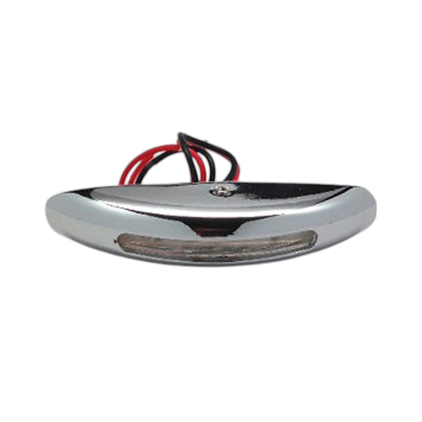 Pactrade Marine Boat Red Color LED Courtesy Light Surface Mount Chrome Plated Zinc