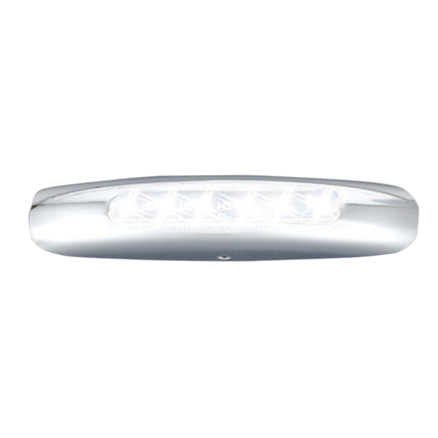 Pactrade Marine Boat Red Color LED Courtesy Light Surface Mount Chrome Plated Zinc