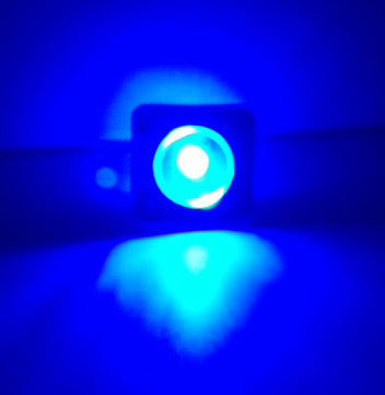 Pactrade Marine Boat LED Mini Blue Square Button Courtesy Light