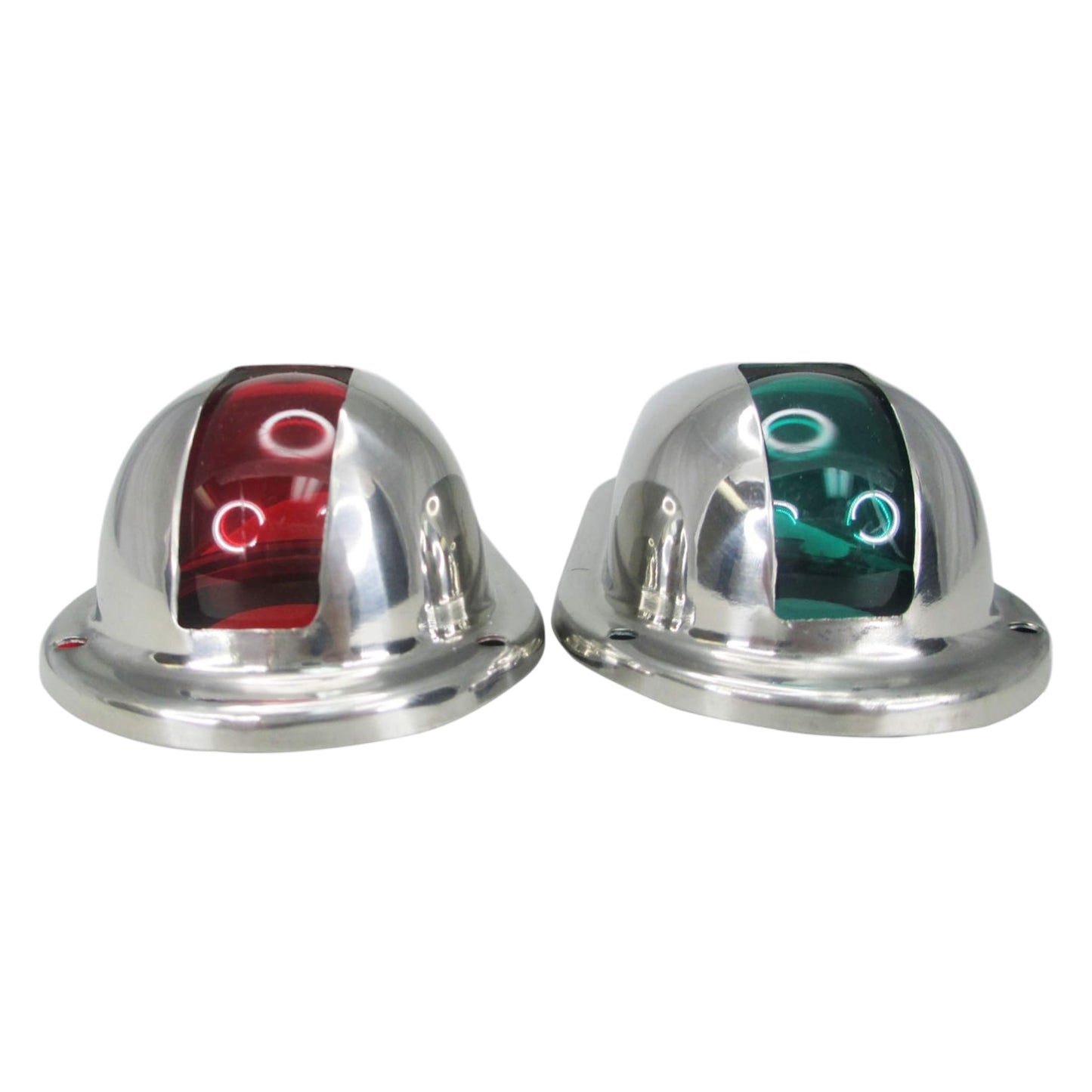 Pactrade Marine Boat Navigation Side Light Pair Vertical Mount Red Green Splashproof