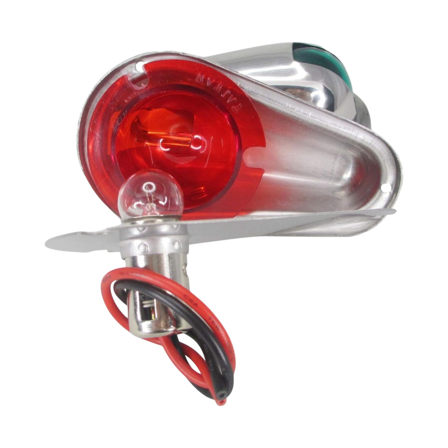 Pactrade Marine Boat Navigation Side Light Pair Vertical Mount Red Green Splashproof