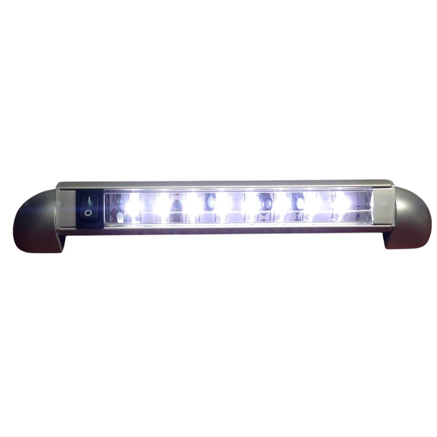 Pactrade Marine Boat LED 180 Degree Tiltable Rail Light 9.5" Long Plastic Courtesy