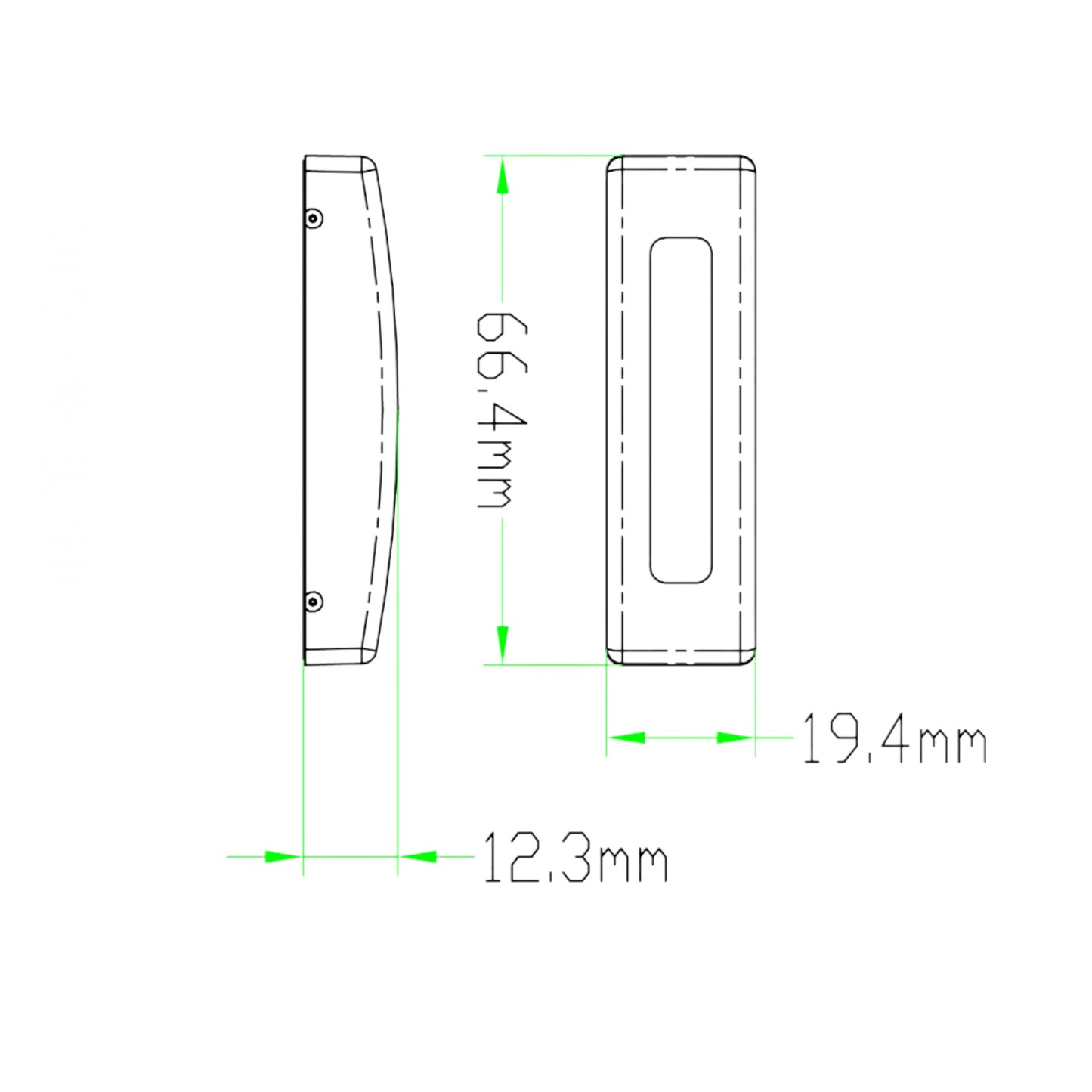 Pactrade Marine Boat Courtesy LED Light from Top IP67, White