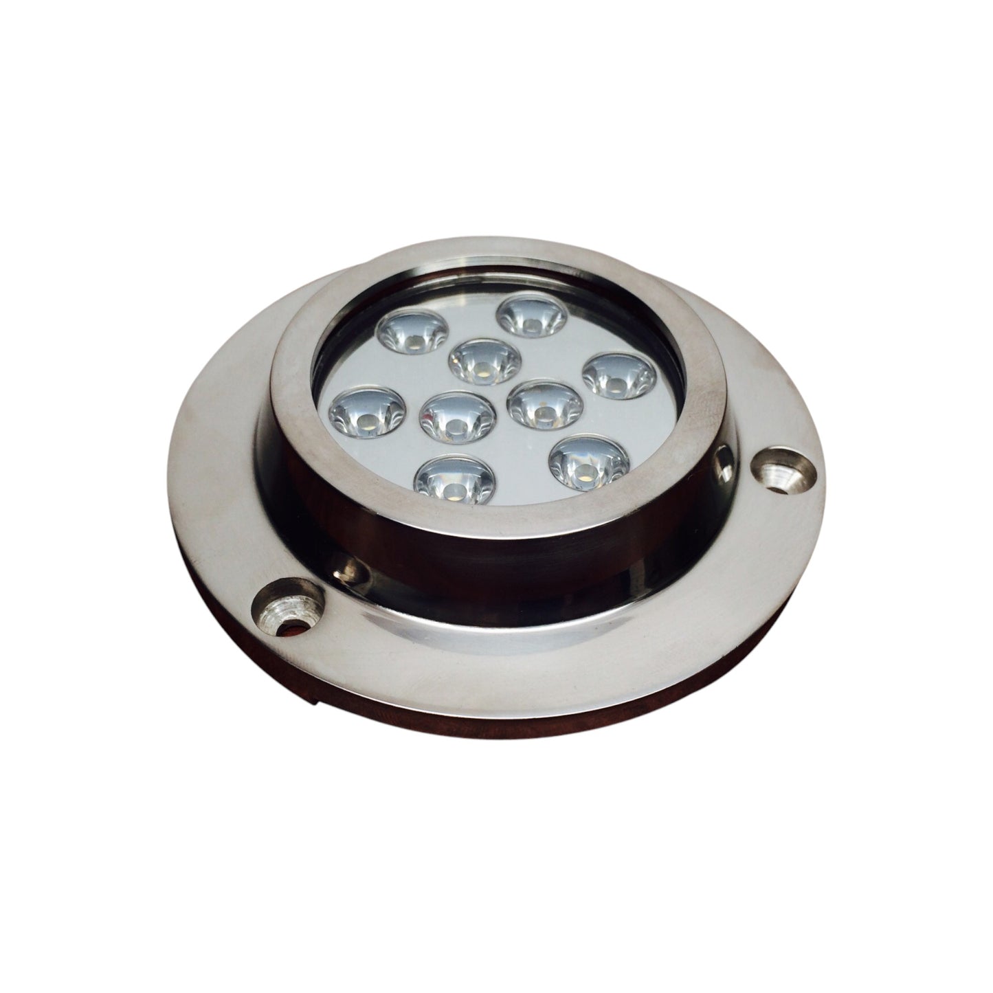 Pactrade Marine Super Bright S.S.316 Marine White Underwater Light Boat 9 LED X 3W Fishing