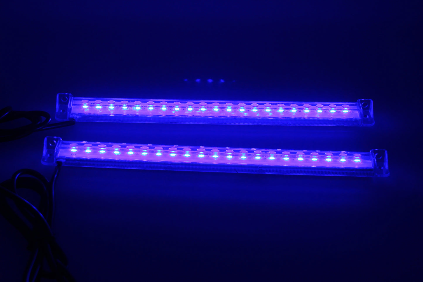 Pactrade Marine 2x 21 LED 12V Trim Tab Transom Light Bar Blue Boat underwater