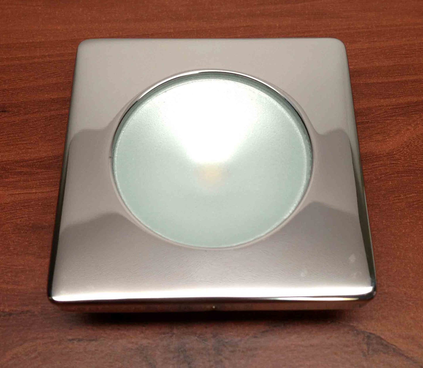 RV LED HIGH POWER SQUARE CEILING LIGHT STAINLESS STEEL FLUSH MOUNT