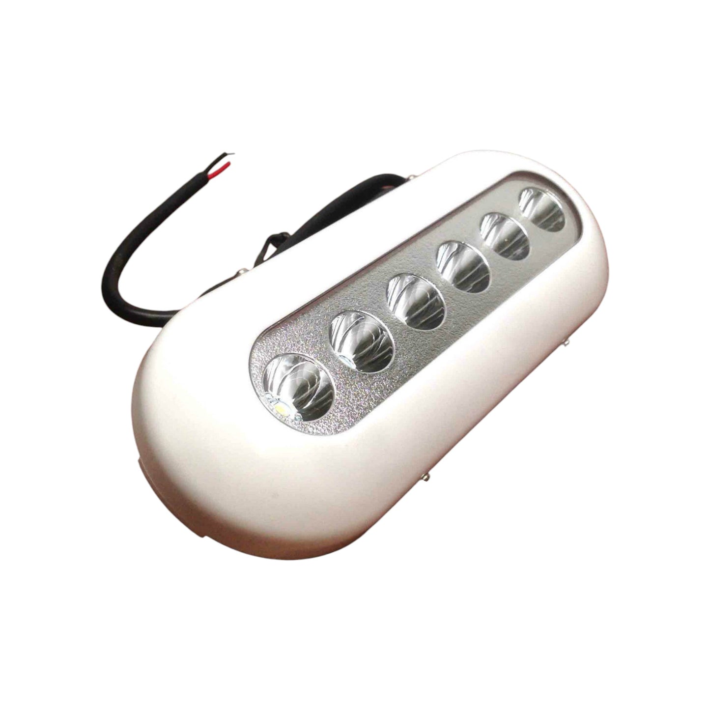 Pactrade Marine Super Bright Polymer Marine Ocean Underwater Light Unit Boat 6 LED 14W, White