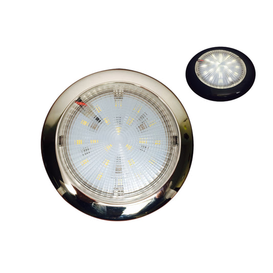 Pactrade Marine Boat LED Bright Super Slim Ceiling Light 4"D Surface Mount Easy Install