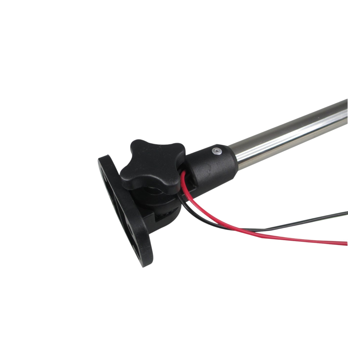 Pactrade Marine Boat LED Anchor All Round Light SS Pole Fold Down 25''L 12V 2NM USCG A16 Certified