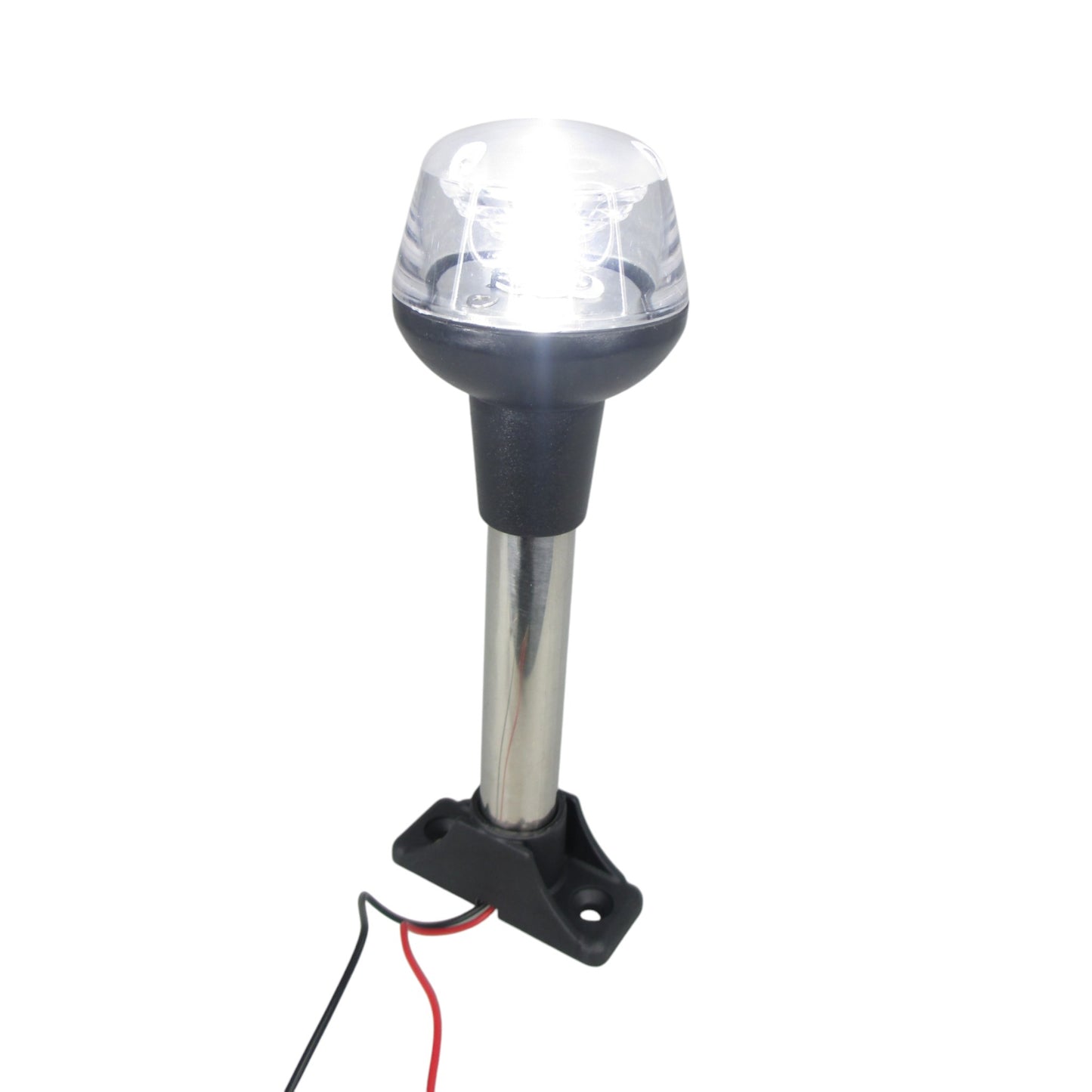 Pactrade Marine Boat LED All Round Anchor Navigation Light SS Pole 8-30V Height 7-1/2'' USCG 2NM A-16 Certified