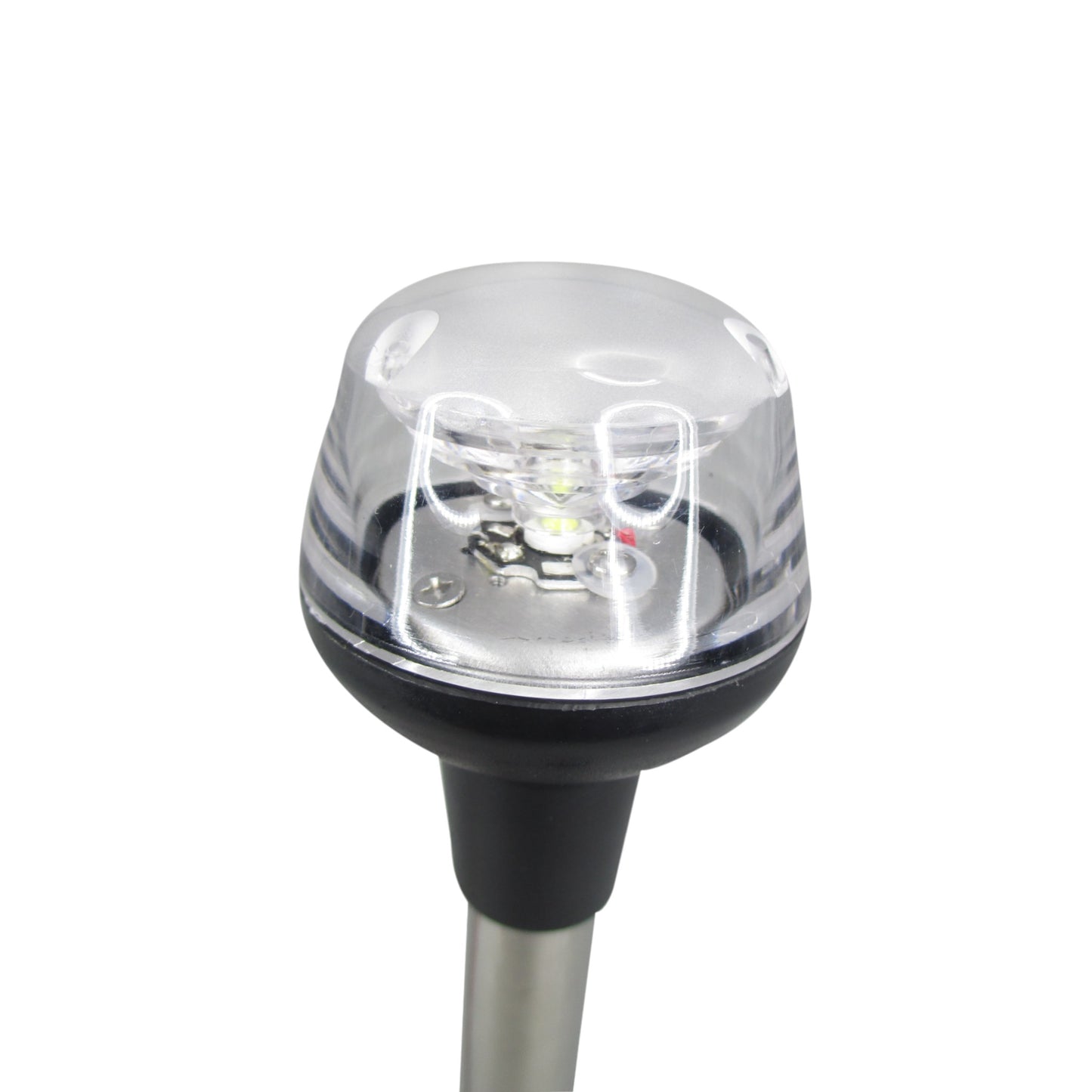 Pactrade Marine Boat LED All Round Anchor Navigation Light SS Pole 8-30V Height 7-1/2'' USCG 2NM A-16 Certified