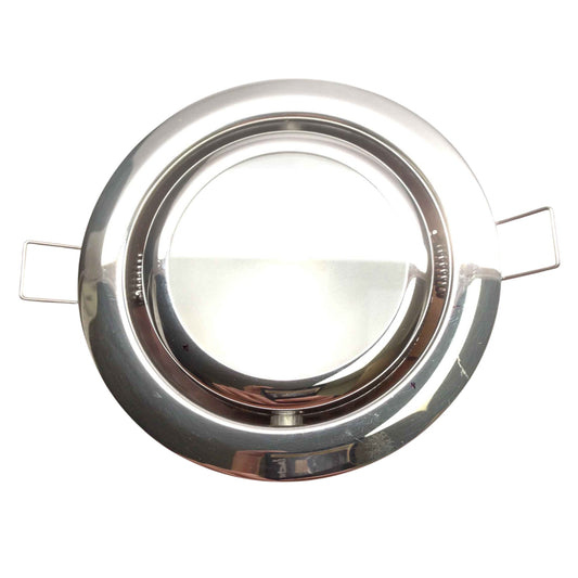 Pactrade Marine Boat LED Ceiling Light Flush Mount With Clips SS Rim Warm White