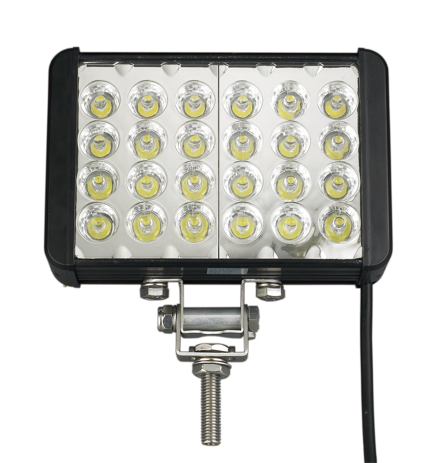 TILTABLE MARINE BOAT TRUCK ATV OFF ROAD 24 LED FLOODLIGHT SPOTLIGHT 24W IP65