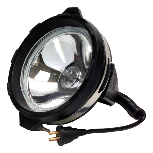 MARINE BOAT 12V 55W SPOT LIGHT HALOGEN BEAM OEM WITH PLUG AND SOCKET