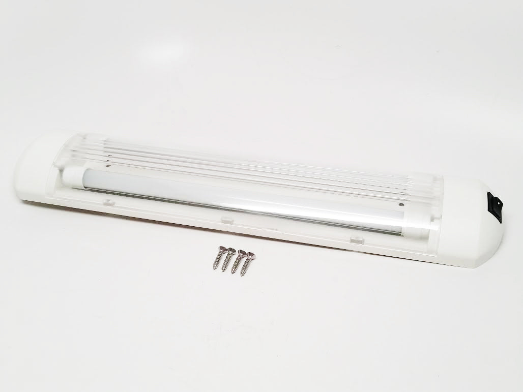 Pactrade Marine ABS LED Fluorescent Interior Light White 12VDC with Switch