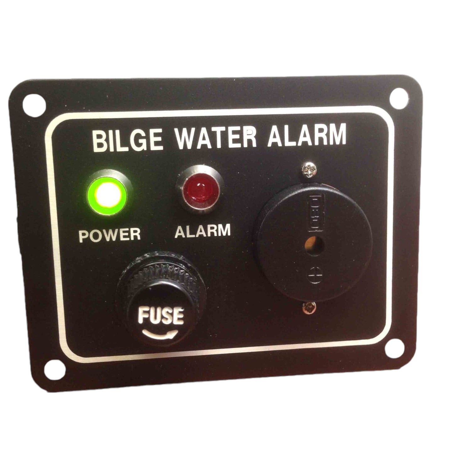 Pactrade Marine Boat Bilge Alarm Pump Switch Aluminum Plate 3.25" by 2.5" LED Indicators