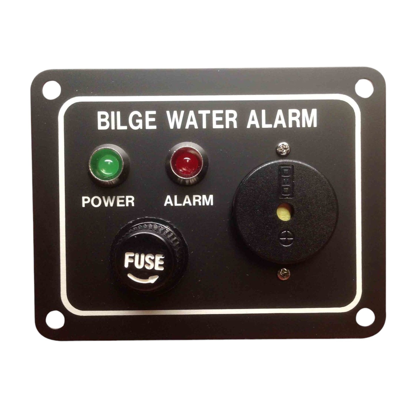 Pactrade Marine Boat Bilge Alarm Pump Switch Aluminum Plate 3.25" by 2.5" LED Indicators