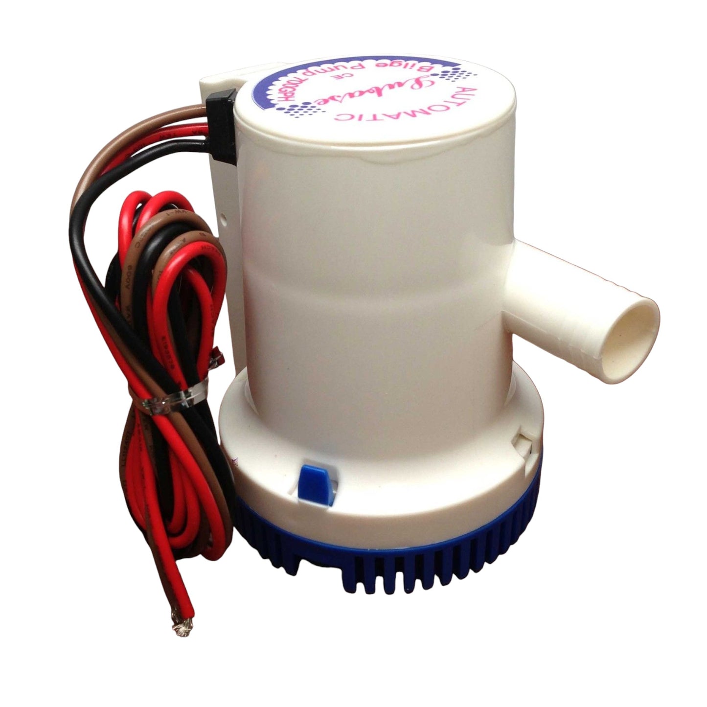 Pactrade Marine Boat 700 GPH ABS Automatic Bilge Pump 12V Straight Hose Adaptor