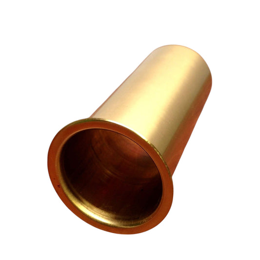 Pactrade Marine Boat Polished Brass Drain Tube 1.25" By 3" Transom Motorwell Livewell Use