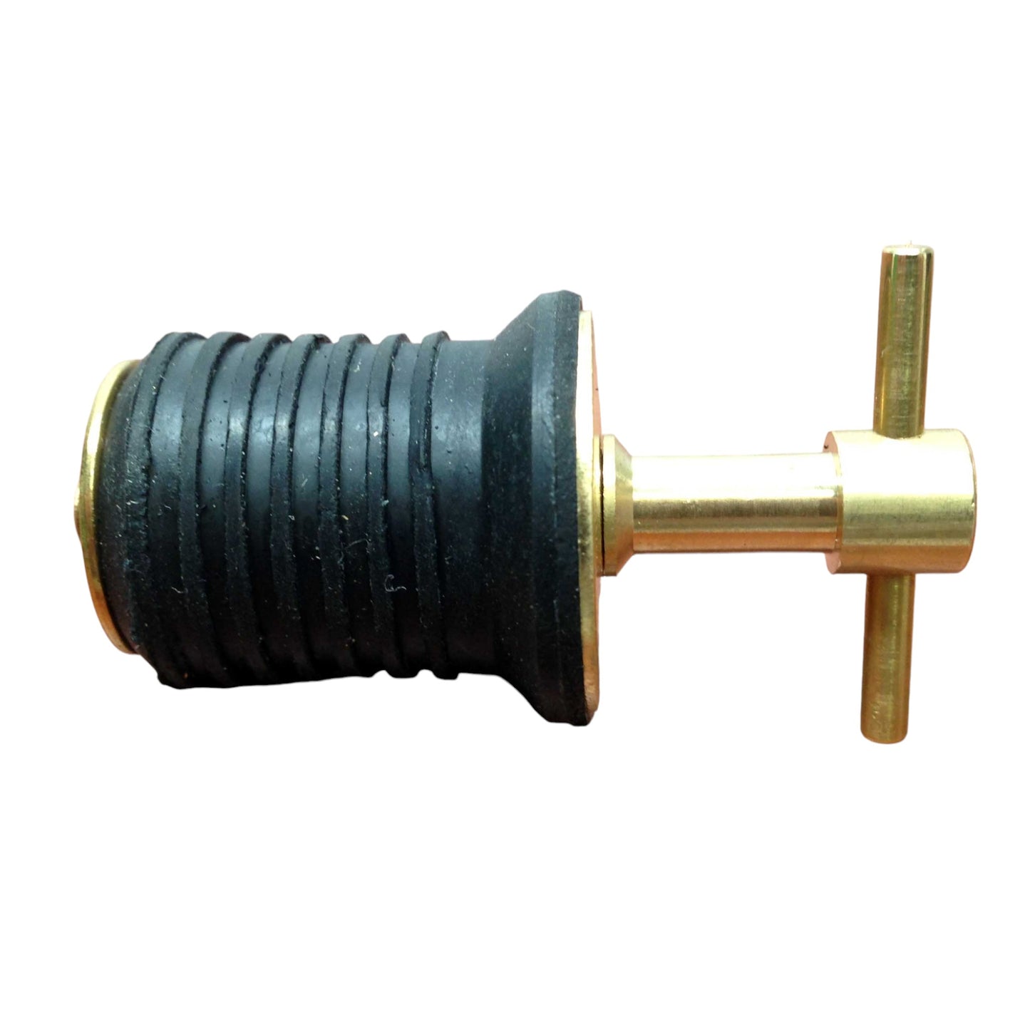 Pactrade Marine Boat Brass Twist Top Drain Plug 1" Diameter Hull Livewell Use