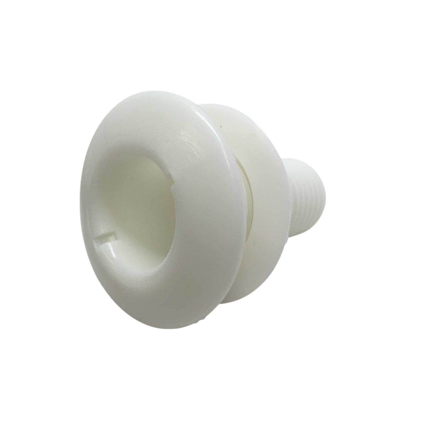 Pactrade Marine Boat White Plastic Thru-Hull Fittings Large Size For 1.5" Pipe 4" Height