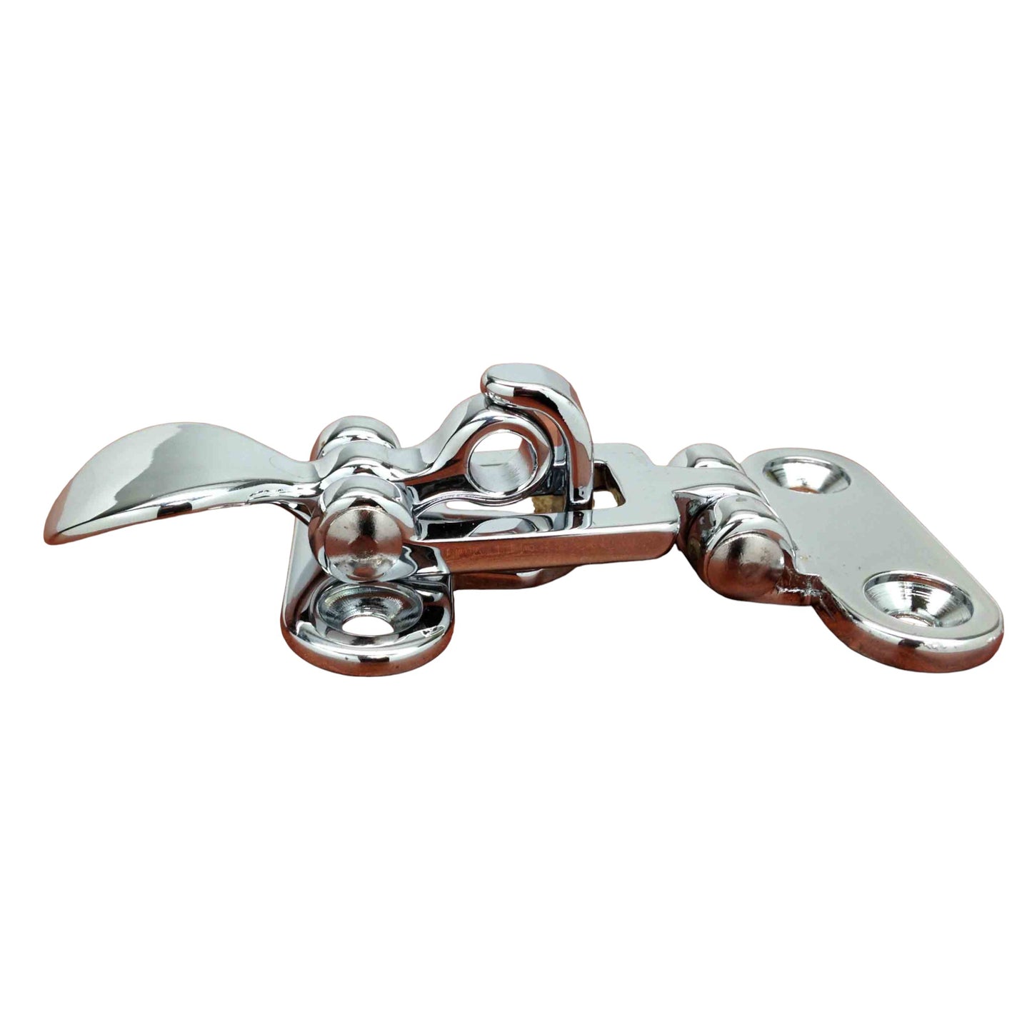 Pactrade Marine Boat Anti Rattle Door Keeper Chrome Plated Brass 3.8" BY 1.79"