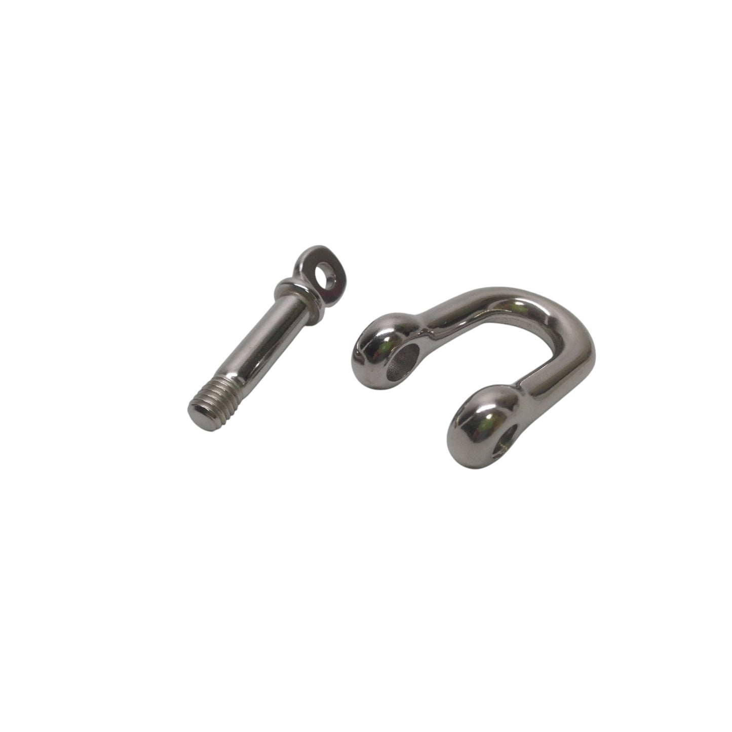 Pactrade Marine Boat Hardware Stainless Steel 304 Rigging Captive Pin D Shackles 5/16"