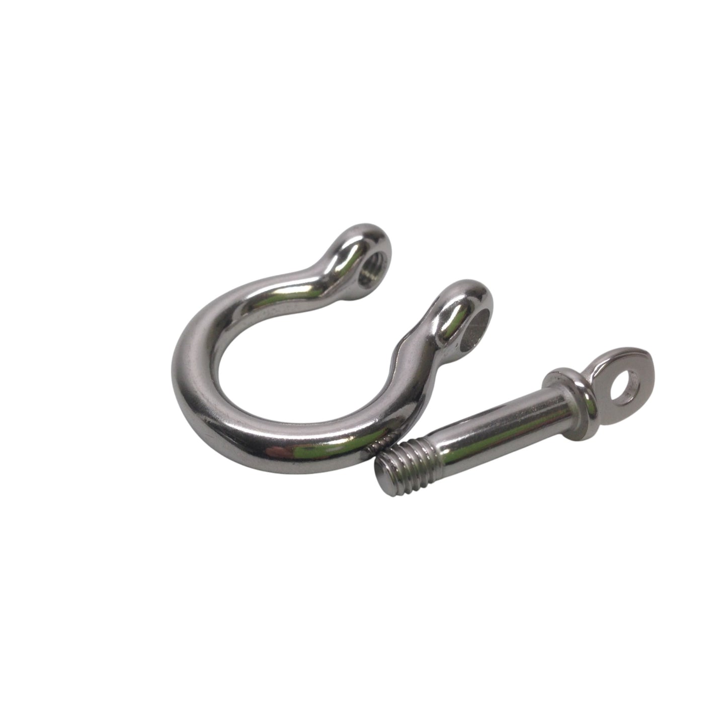 Pactrade Marine Boat Hardware Stainless Steel 304 Rigging Screw Pin Bow Shackles 1/4"