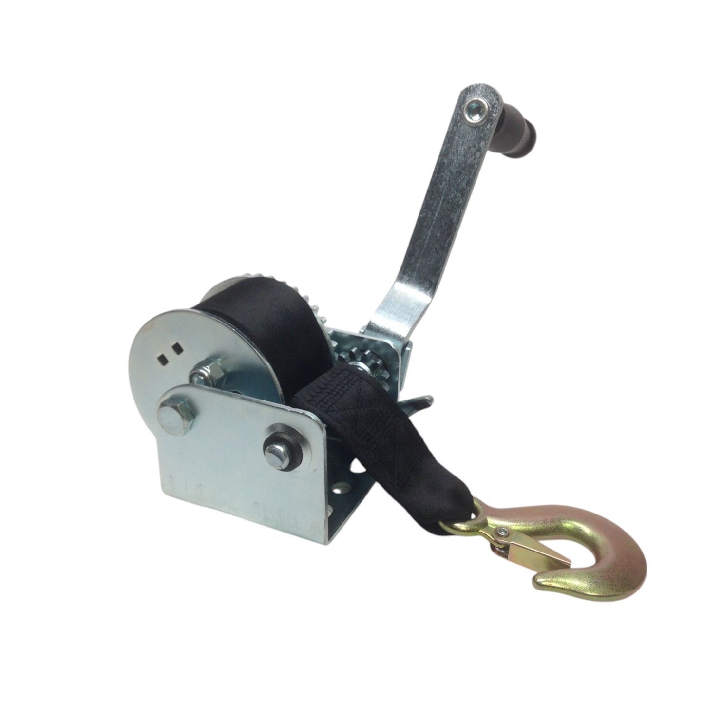 Pactrade Marine Boat Trailer Winch With Nylon Belt 500 Lbs Max Load Zinc Plated