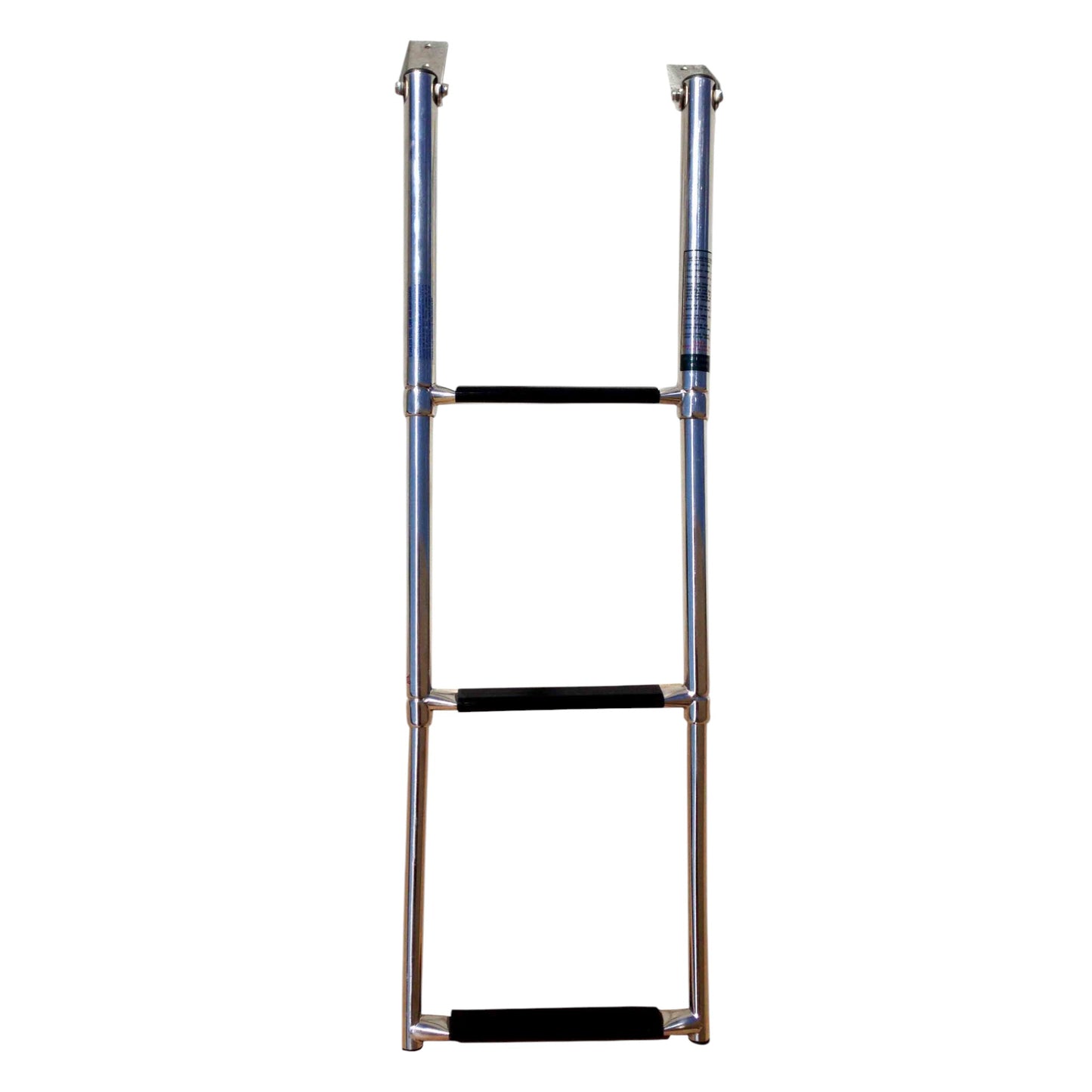 Pactrade Marine Boat Stainless Steel 3 Step Telescopic Ladder Over Platform