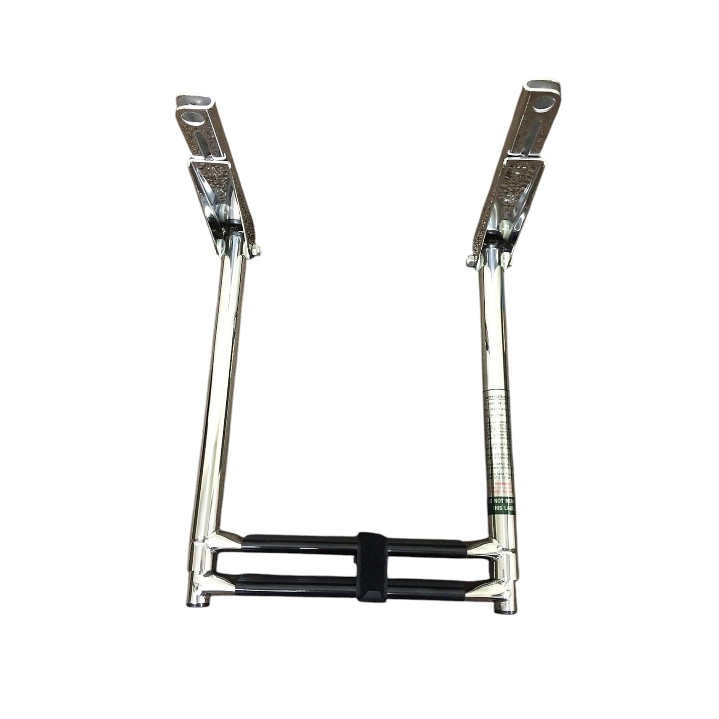 Pactrade Marine Boat Stainless Steel 2 Steps Telescopic Ladder & Sliding Under Platform