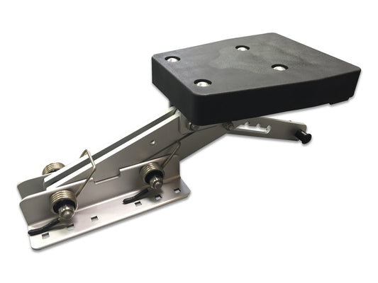 Pactrade Marine Auxiliary Heavy Duty Aluminum Motor Bracket 7.5-20HP Outboard 2-Stroke Boat