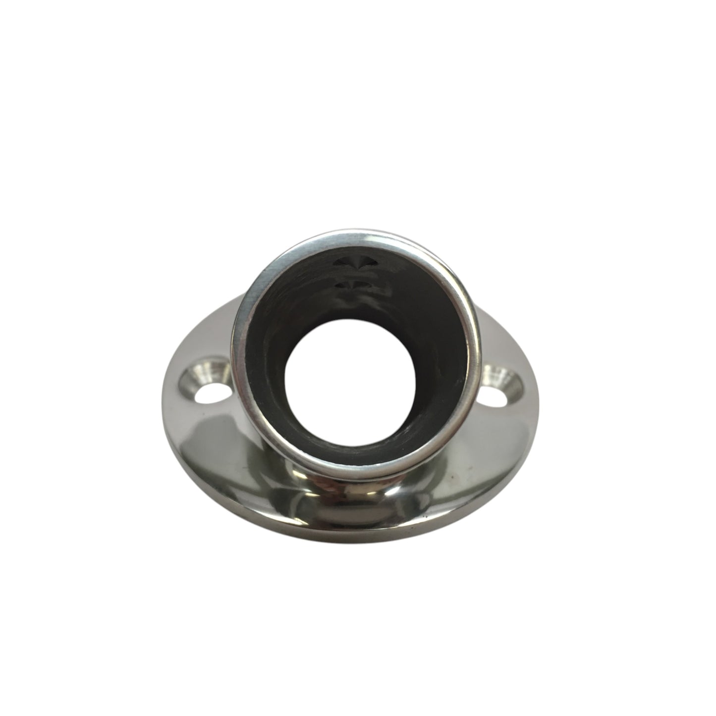 Pactrade Marine Boat Durable Solid SS 316 Handrail Fitting Round Base 45 Deg 1" 25.4MM