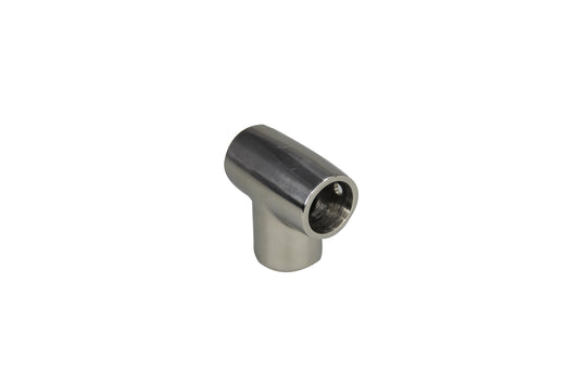 Pactrade Marine Boat Casting SS316 Hand Rail Fitting 90 Deg Counter-Bored 7/8" 