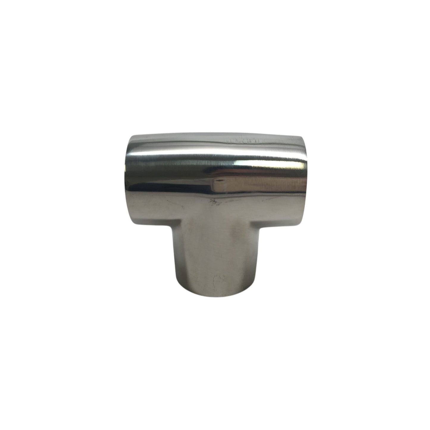 Pactrade Marine Boat Durable Solid Handrail Fitting SS316 Tee Form 90 Deg 7/8" 22.2MM