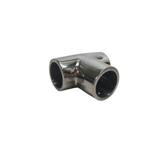 Pactrade Marine Boat Durable Solid Handrail Fitting SS316 Tee Form 90 Deg 7/8" 22.2MM