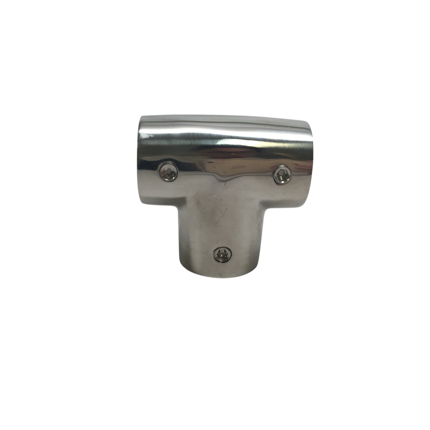 Pactrade Marine Boat Durable Solid Handrail Fitting SS316 Tee Form 90 Deg 7/8" 22.2MM