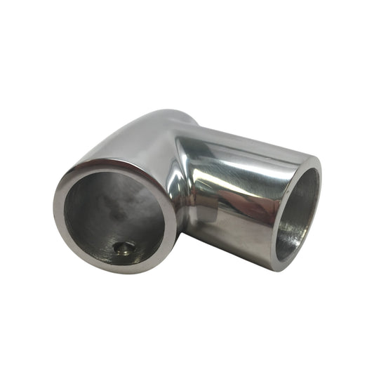 Pactrade Marine Boat Durable Handrail Fitting SS316 Tee Form 60 Deg Right Hand 1" 25.4MM