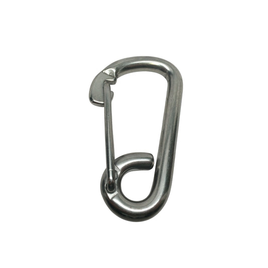 Pactrade Marine Boat  SS316 Rigging Secure Safety Snap Hook with Eye 4"X2 1/2"